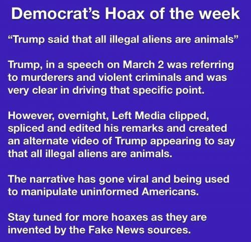 dem hoax
