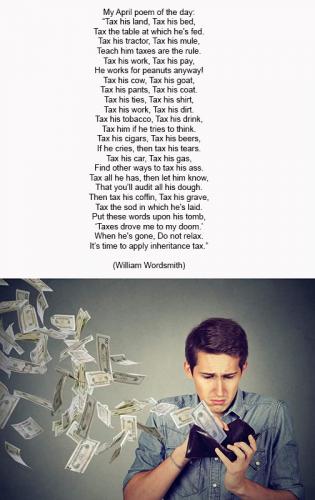 M April poem