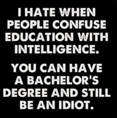 RO confuse education