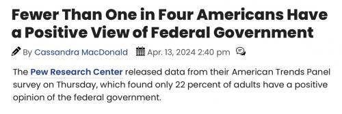 <22% pos gov
