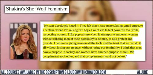 LiberalsAreLosingTheirFuckingMindsOverShakiraStatementPresidentTrumpWins2024