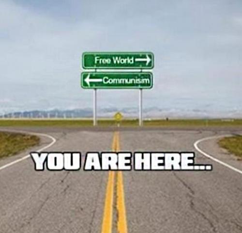 M you are here