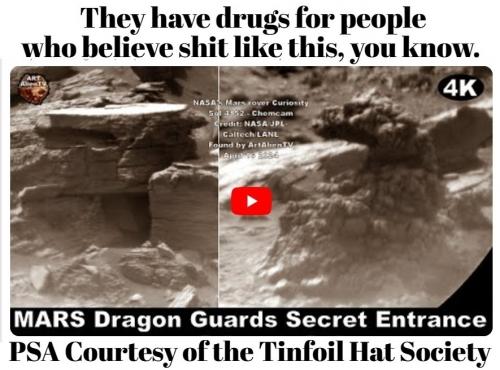 PSA Courtesy of the Tinfoil Hat Society
