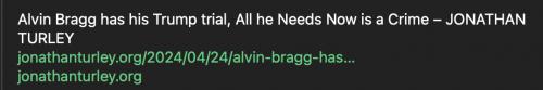 Bragg crime?