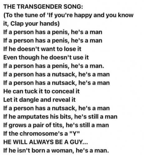 The Transgender song