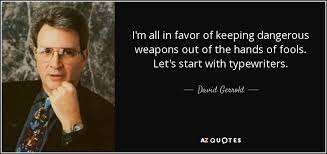 (David Gerrod, Sci-Fi screenwriter-novelist (Star Trek episode 'The Trouble with Tribbles')