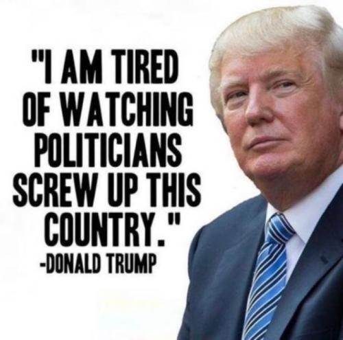 X Politicians screw up
