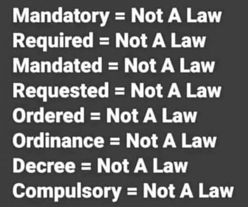 RO not a law