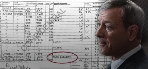 jeffery epstein roberts-log