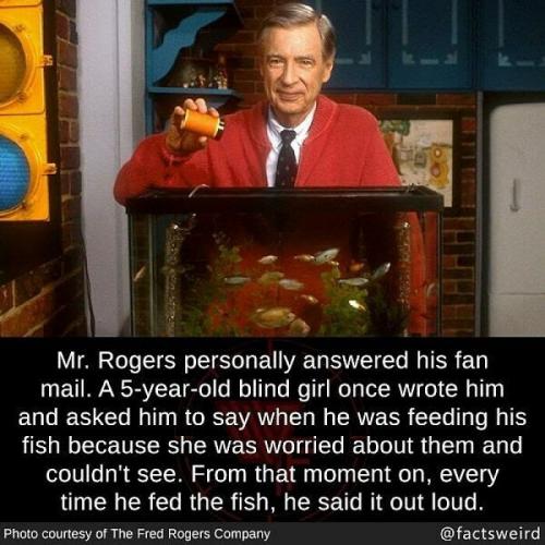 Mr. Roger's Neighborhood, Girl, Letter -- Say ' Feed the Fish '