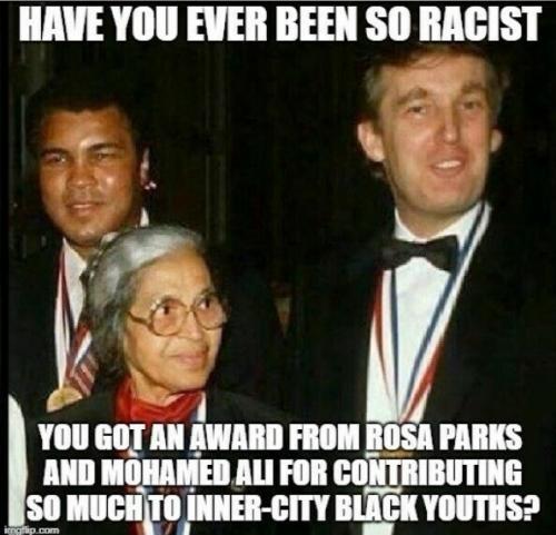 racist trump