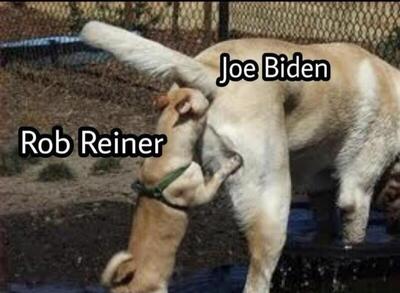 Biden, Rob Reiner, Dogs -- In the Ass