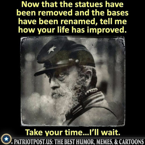M statues removed