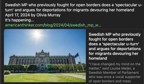Sweden deports