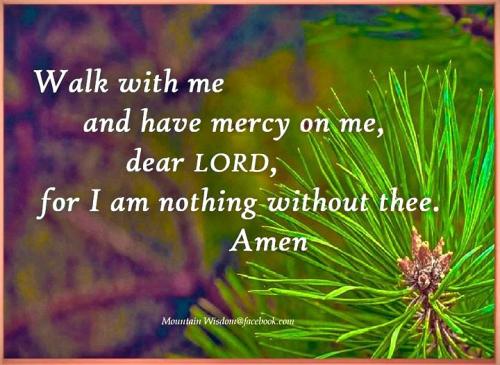 040524 - Walk with me Lord