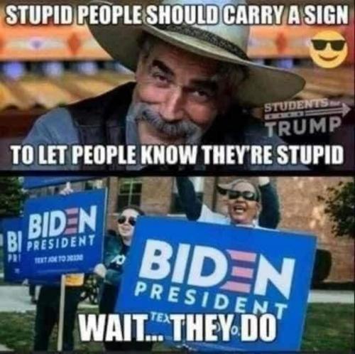 stupid people
