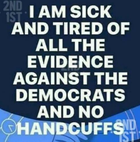 no handcuffs