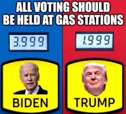 USA voting gas stations