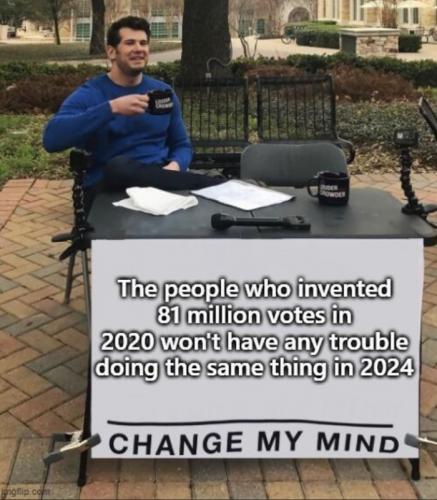 M change my mind
