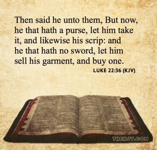 LUKE 22 36  GETTR