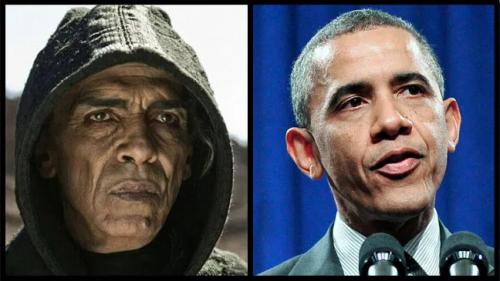satan and barack obama