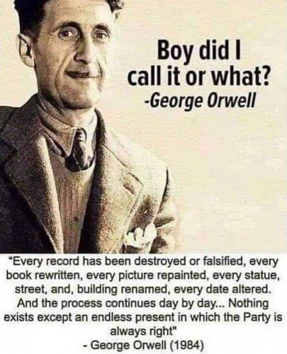 M George Orwell
