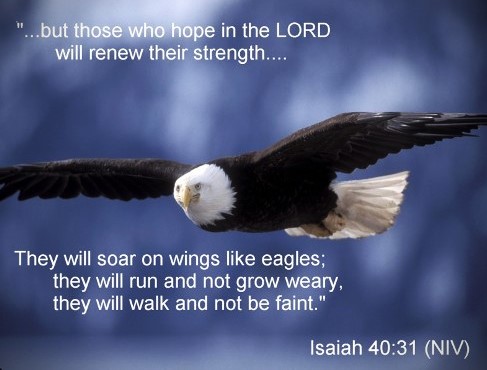 040824 - Isaiah 40-31 - Soar like eagles