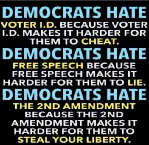 democrats hate