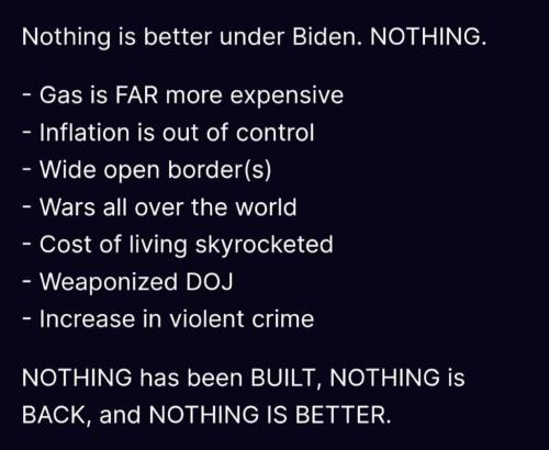 G nothng under Biden