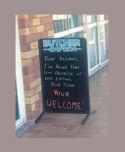 Dear Vegans