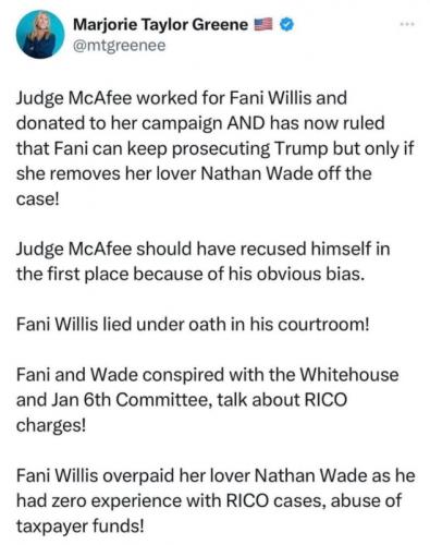 M MTG Fani Willis