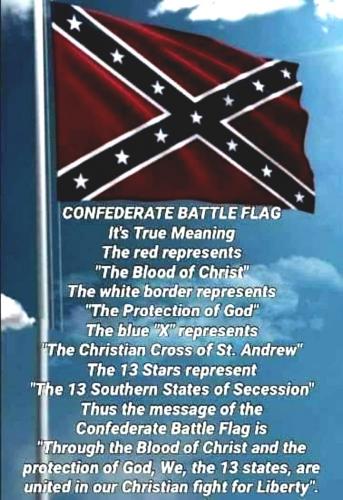 Confederate Flag's True Meaning
