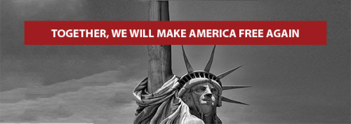 Statue of Liberty, Rutherford Institute -- Together, We Will Make America Free Again