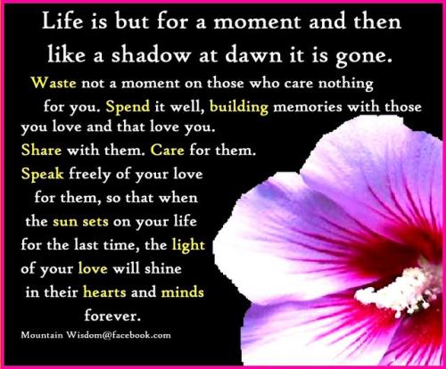 050224 - Life but a moment