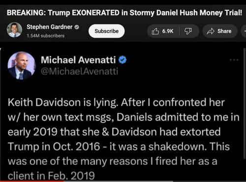 Stormy & lawyer lying