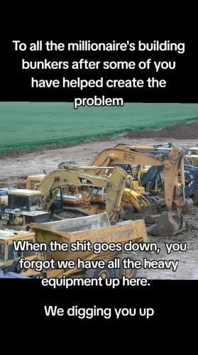 WE'RE DIGGING YOU UP  GETTR