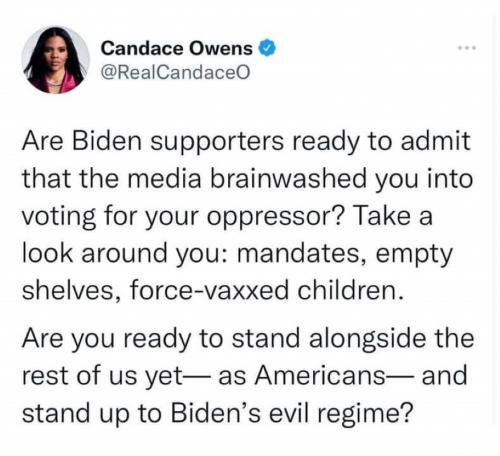 XG Biden supporters brainwashed