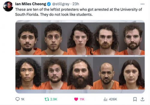 USA leftist protesters