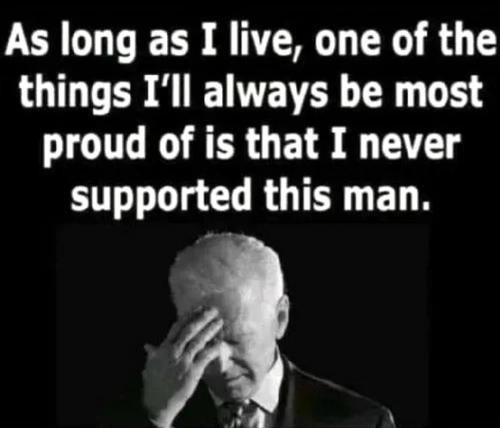 M proud never supported