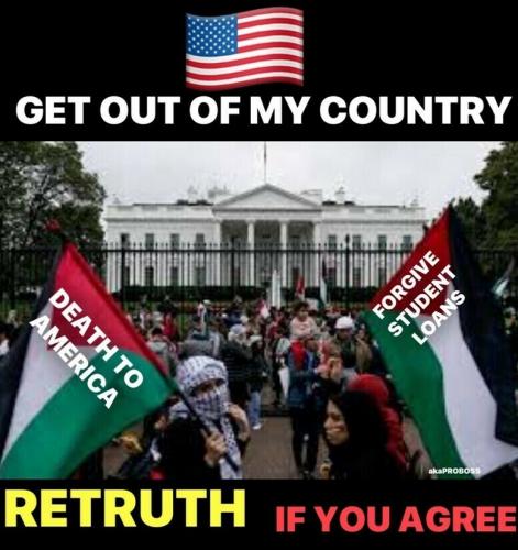 get out of my country