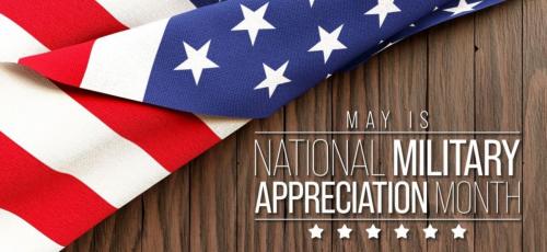 B National Military Appreciation Month May 01