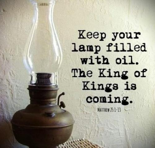 051524 - Lamp filled; Matt 25 1-13
