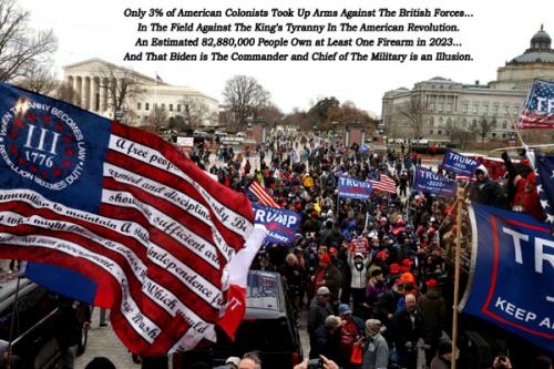 3 Percent ~Binden is NOT The Commander & Chief~