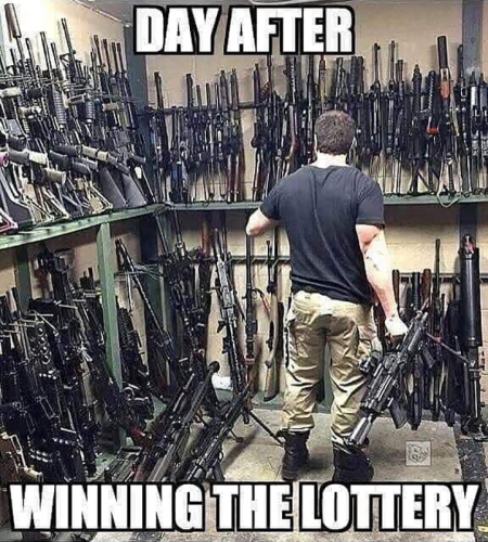 M winning lottery