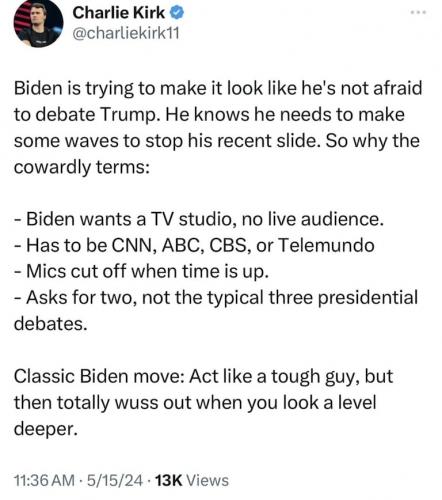 XG Biden debate