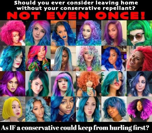 As IF a conservative could keep from hurling first