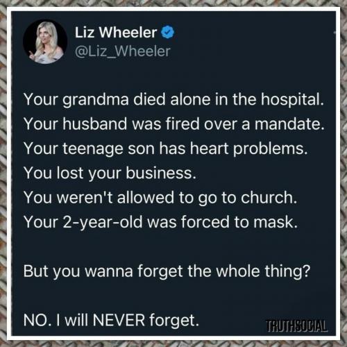 never forget