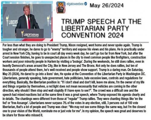 TRUMP LIBERTARIAN SPEECH DC