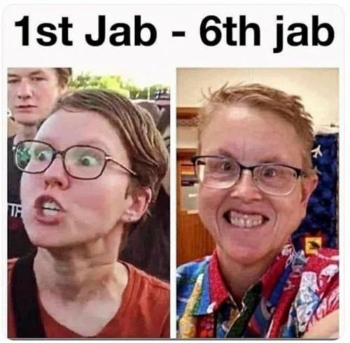 1st jab 6th Jab
