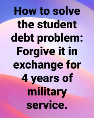 M student debt